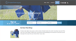 Desktop Screenshot of christianparenting.org